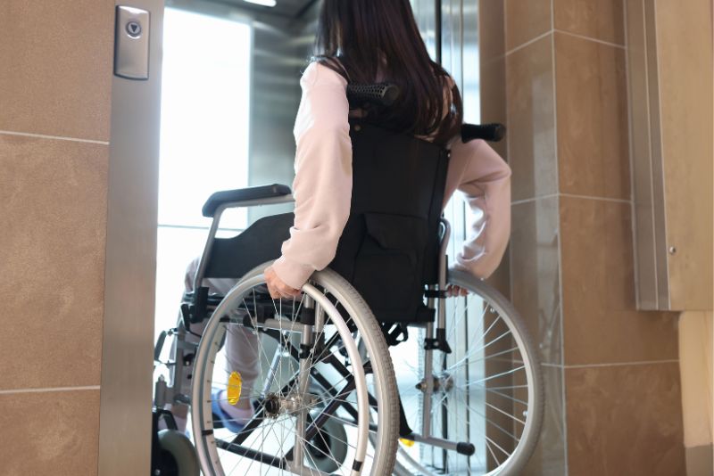 Additional Considerations When Wheelchair Get onto Elevator