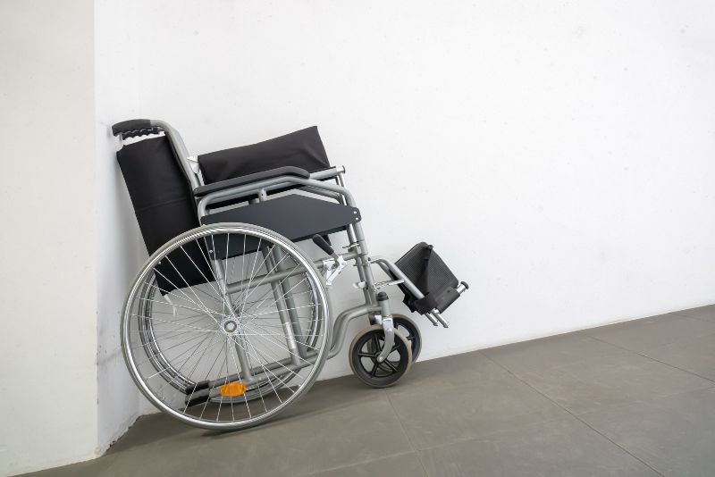 Step-by-Step Guide for Folding a Manual Wheelchair