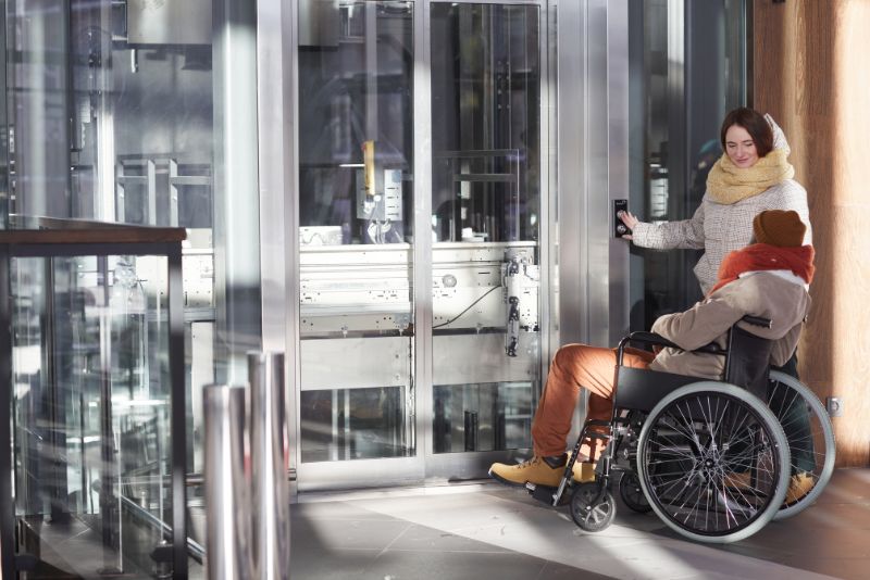 The Importance of Properly Moving a Wheelchair Onto an Elevator
