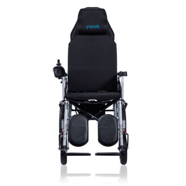 ET305 High Back Reclining Wheelchair Front View